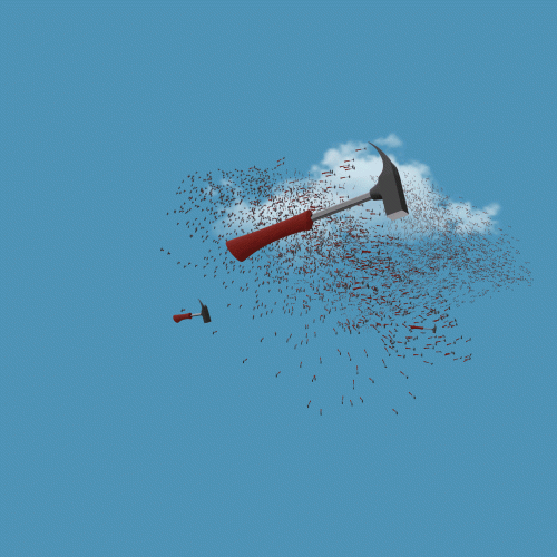 Flock of hammers